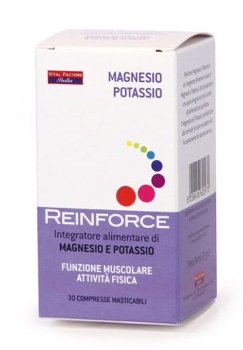 REINFORCE MAGNESIO+K 30CPR