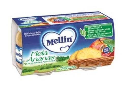 OMOG MELLIN MELA/ANANAS 2X100G