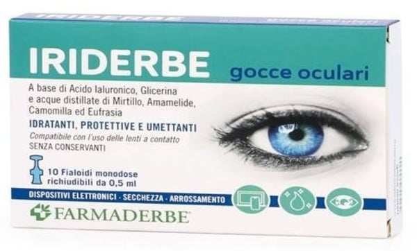IRIDERBE GOCCE OCUL 10X0,5ML