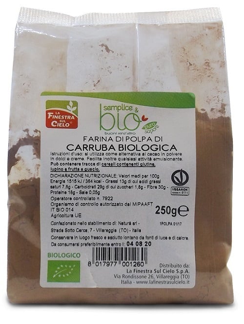 POLPA CARRUBA 250G FINESTRA