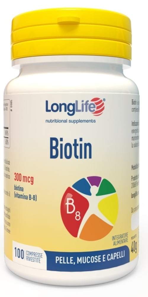 LONGLIFE BIOTIN 100CPR