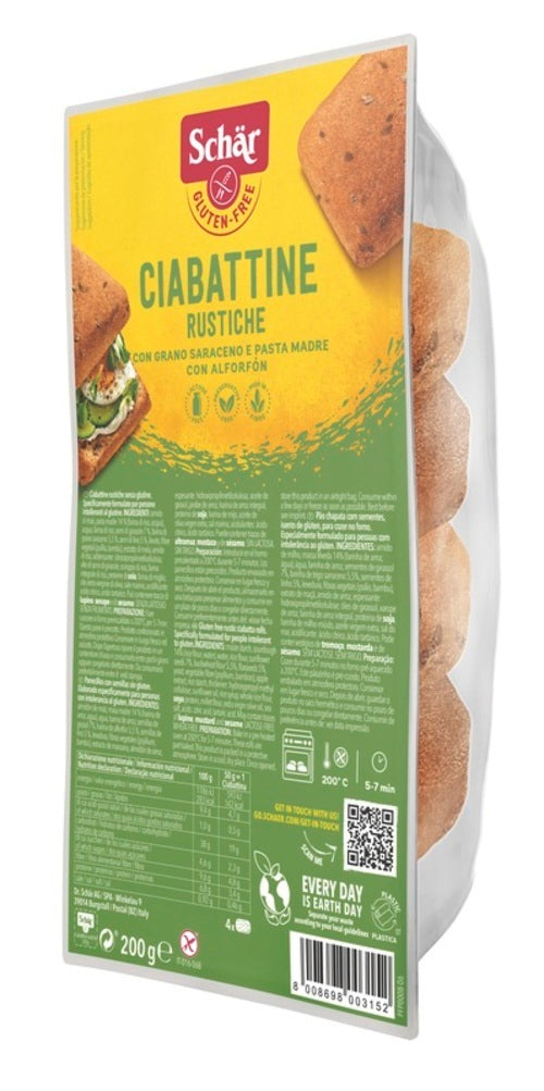 SCHAR CIABATTINE RUSTICHE 200G