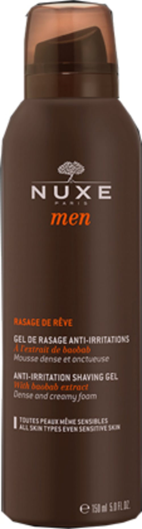 NUXE MEN GEL DE RASAGE A/IRRIT
