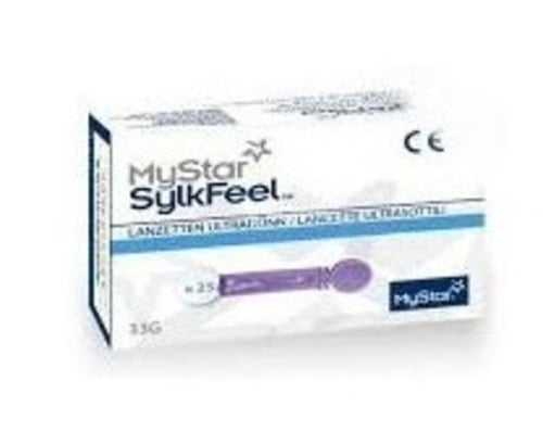 MYSTAR SYLKFEEL LANCETS25 G33