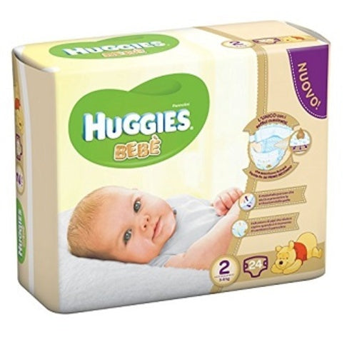 HUGGIES BASE 2 BEBE' 24PZ