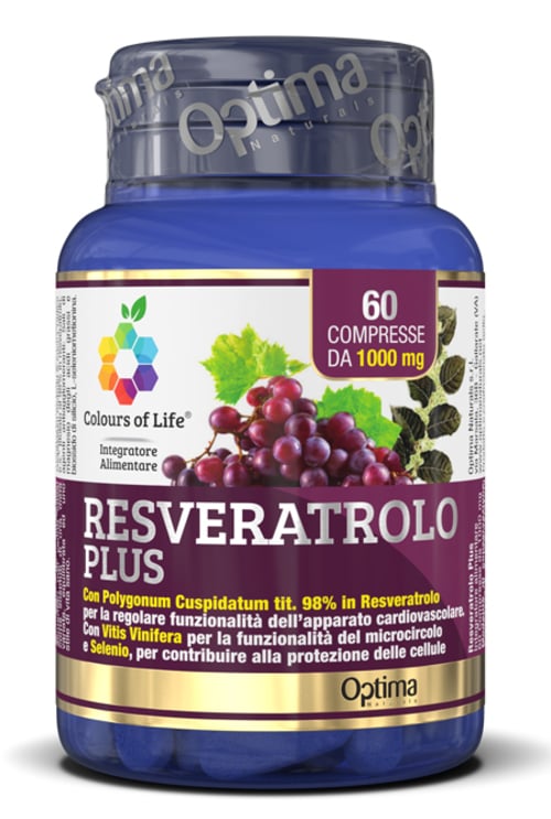 RESVERATROLO PLUS 60CPR 1000MG