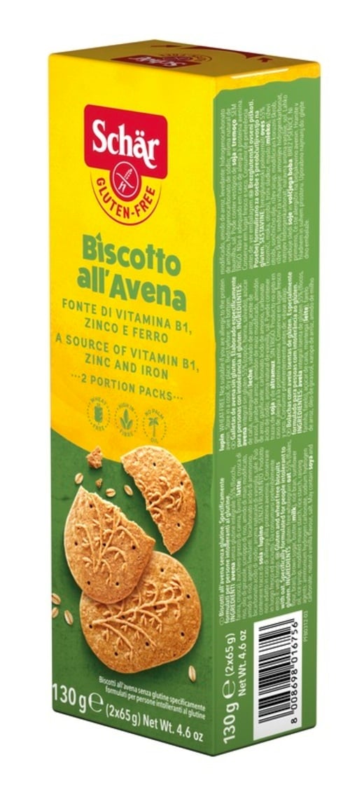 SCHAR BISCOTTI ALL'AVENA 130G