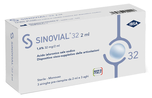 SINOVIAL 32 1,6% 32MG/2ML 3F