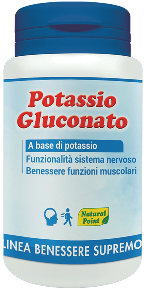 POTASSIO GLUCON 90CPR NAT/POINT