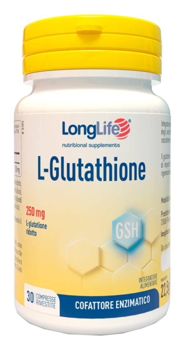 LONGLIFE L-GLUTATHIONE 30CPR