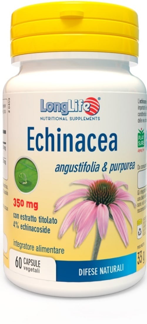 LONGLIFE ECHINACEA 60CPS VEG