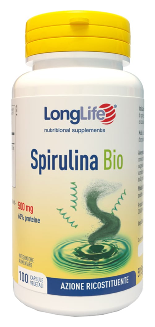 LONGLIFE SPIRULINA BIO 100CPS