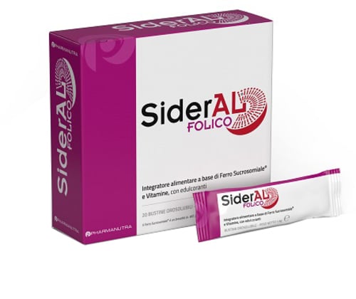 SIDERAL FOLICO 30MG 20STICK