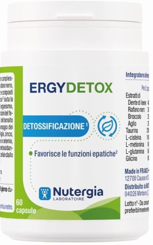 ERGYDETOX 60CPS (SOST BIOTAURI