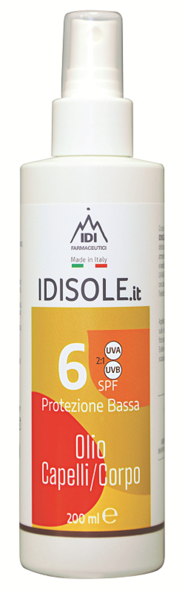 IDISOLE-IT SPF6 OLIO CORPO CAP
