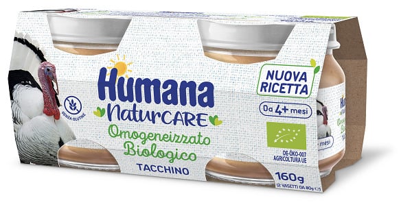 HUMANA OMOG TACCHINO BIO 2X80G