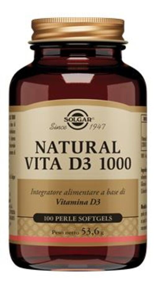 NATURAL VITA D3 1000 100PRL