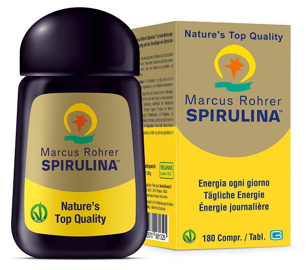 SPIRULINA MARCUS ROHRER 180CPR