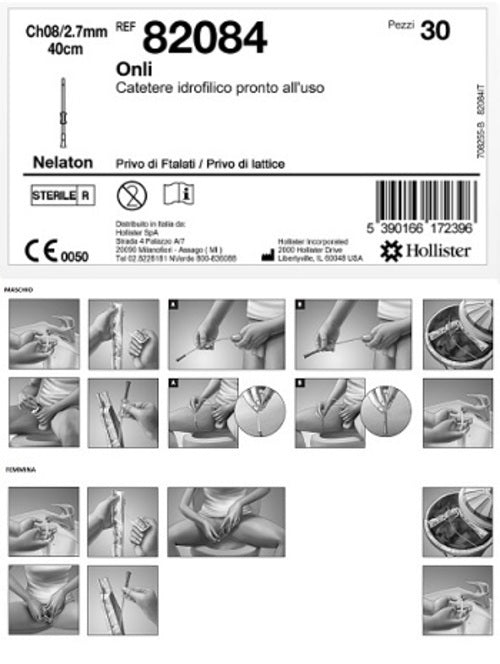 ONLI CATET IDROF 40CM CH8 30PZ