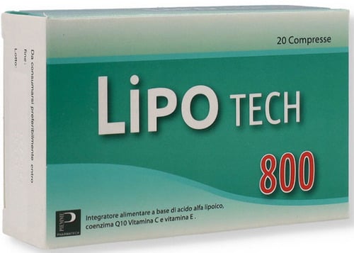 LIPOTECH 800 20CPR