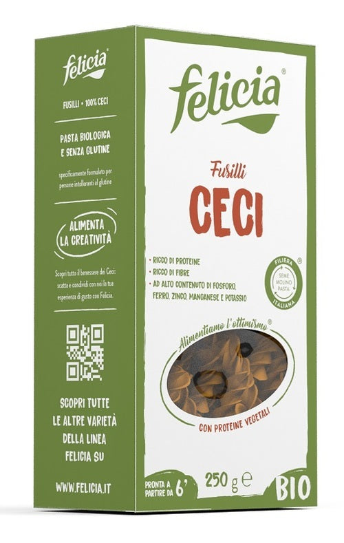 FELICIA BIO FUSILLI CECI 250G