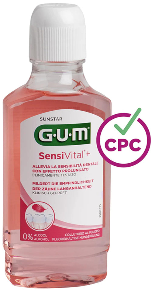 GUM SENSIVITAL+COLLU300ML 6081