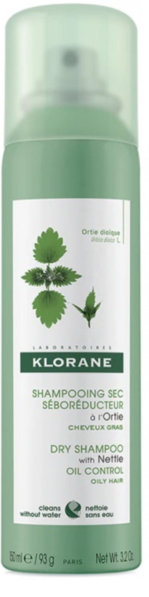 KLORANE SH SECCO ORTICA 150ML<