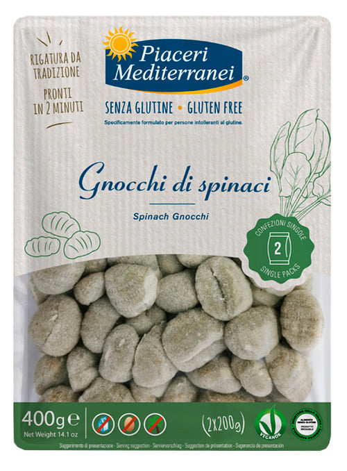 PIACERI MEDIT GNOC SPINACI400G