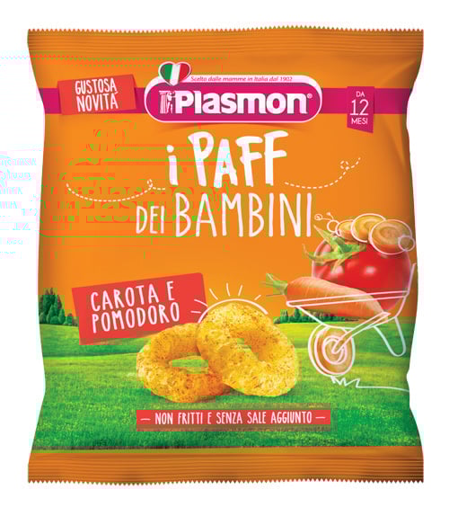 PLASMON DRY SNACK PAFF CAR POM