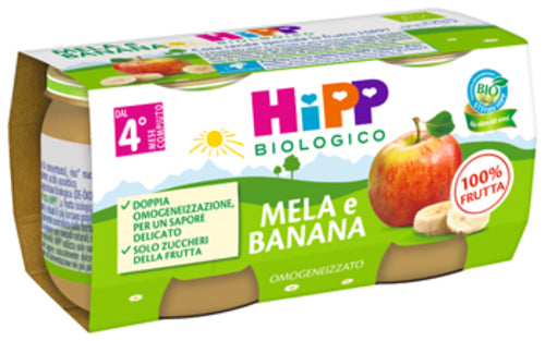 HIPP OMOG MELA/BANANA 2X80G