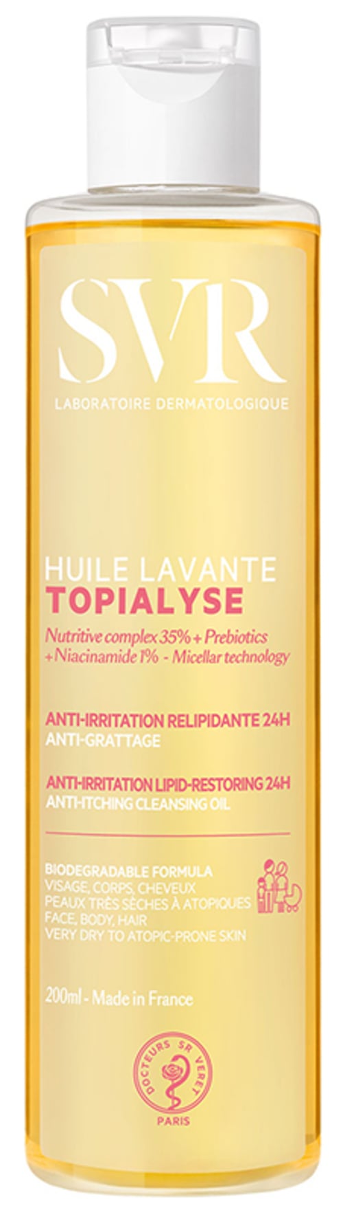 TOPIALYSE HUILE LAV 200ML NF