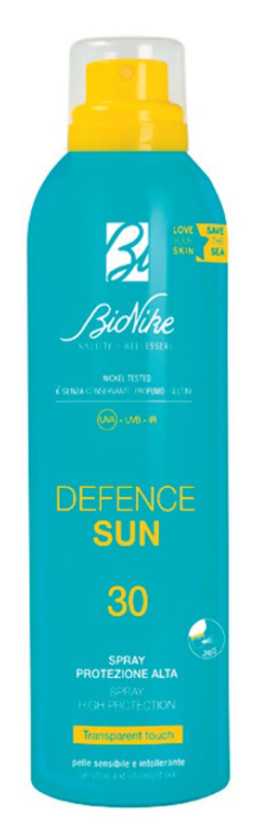 DEFENCE SUN SPRAY TRANSP 30