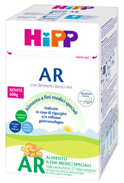 HIPP LATTE AR C/METAFOLINA600G