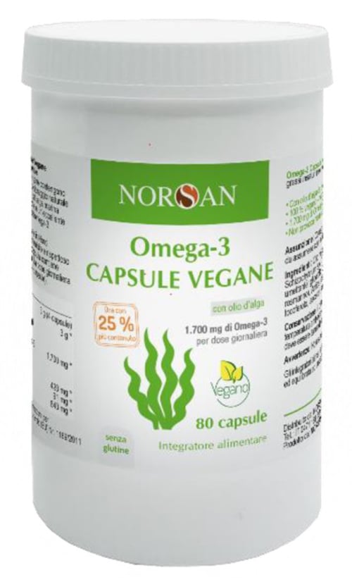 NORSAN OMEGA 3 VEGANO 80CPS (I6)