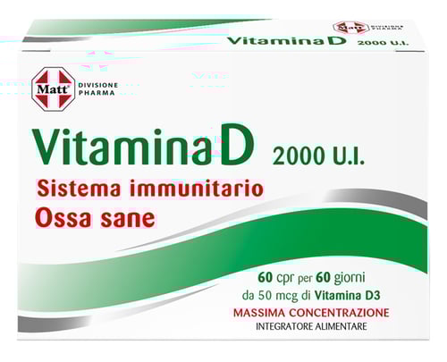 MATT PHARMA VITAMINA D 60CPR