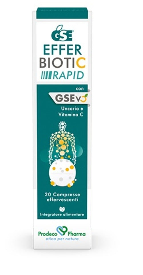 GSE EFFERBIOTIC RAPID 20CPR