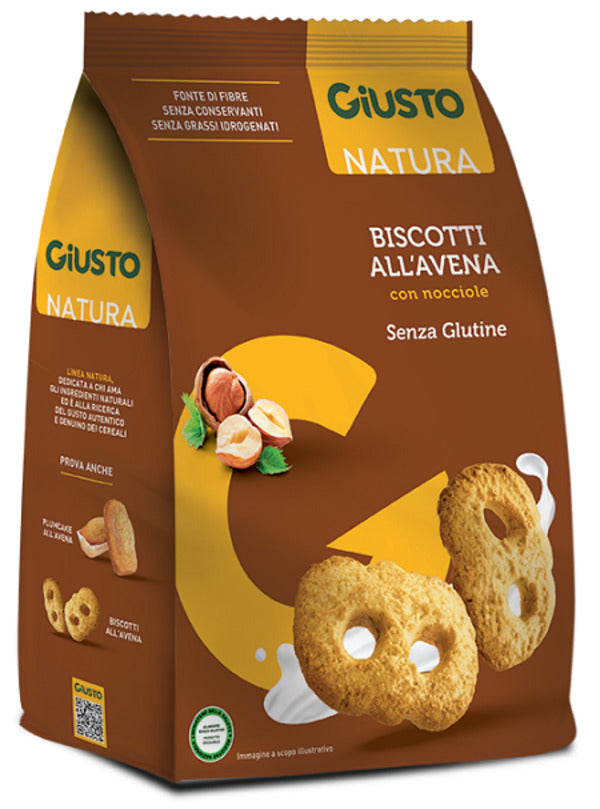 BISCOTTI AVENA C/NOCCIOLE S/GL