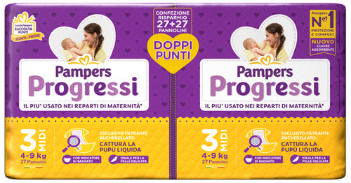 PAMPERS PROG MIDI PAC DPP 54PZ