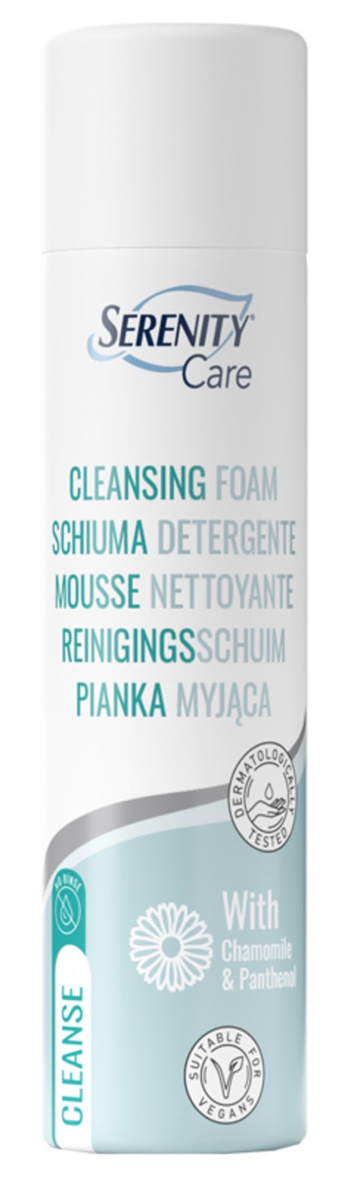 SERENITY SKIN CARE SCHIUMA DET