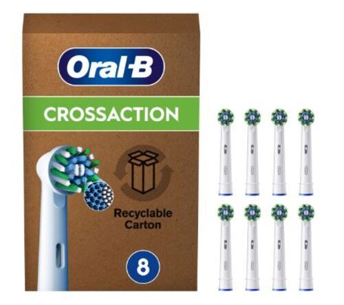 ORALB PW REFILL CROSS ACT 8PZ