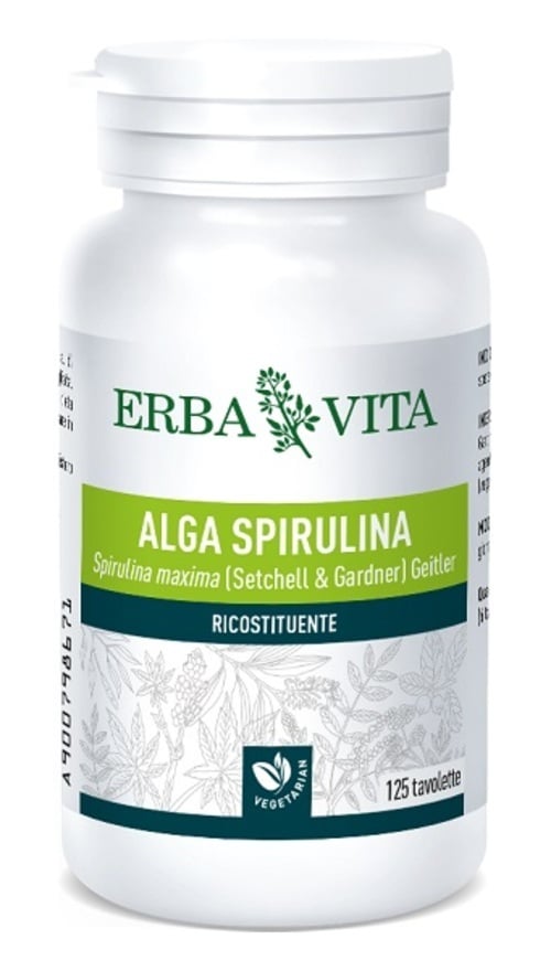 ALGA SPIRULINA 125TAV 400MG EV