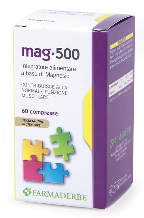 NUTRA MAGNESIO 500 60CPR 72G