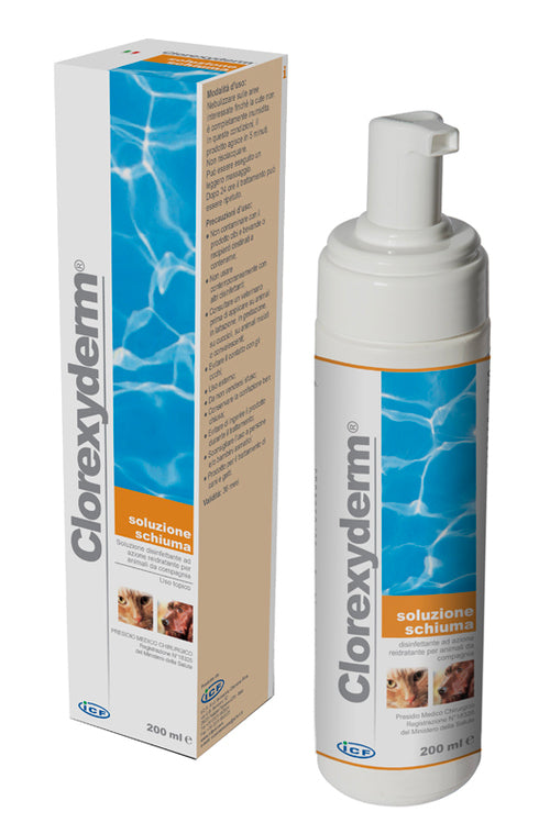 CLOREXYDERM SCHIUMA 200ML