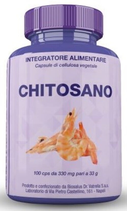 CHITOSANO 100 CAPS 330MG