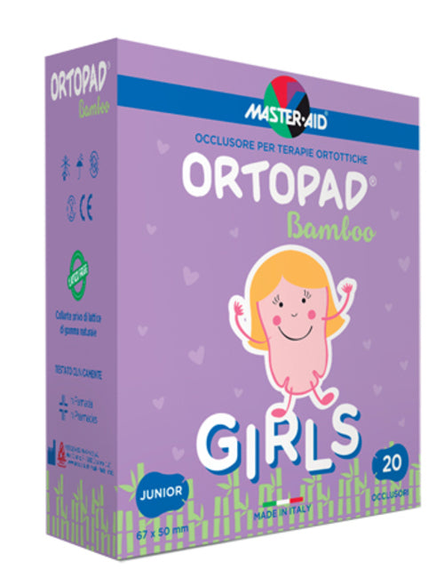 ORTOPAD CER OCUL GIRLS J 20P