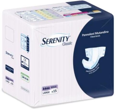 SERENITY PAN CLAS MAXI L 15PZ