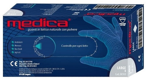 GUANTI LATT AQL 1.0 POLV L 100
