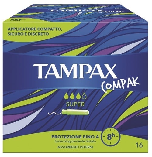 TAMPAX COMPAK SUPER 16PZ   9002
