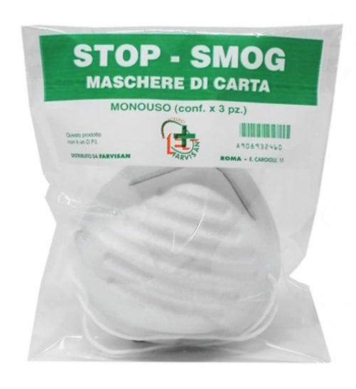 MASCHERINA STOP SMOG 3PZ