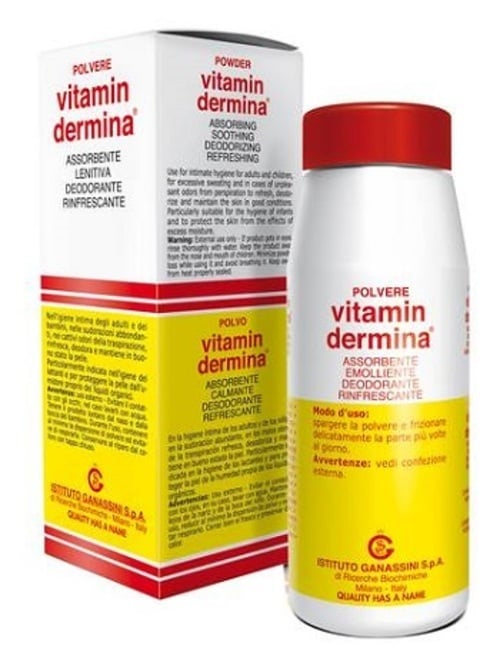 VITAMINDERMINA-PLV LANOLIN<